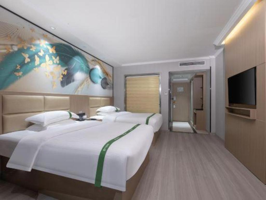 Greentree Inn Jiangsu Changzhou Lijia Town Wujin Road Business Hotel מראה חיצוני תמונה