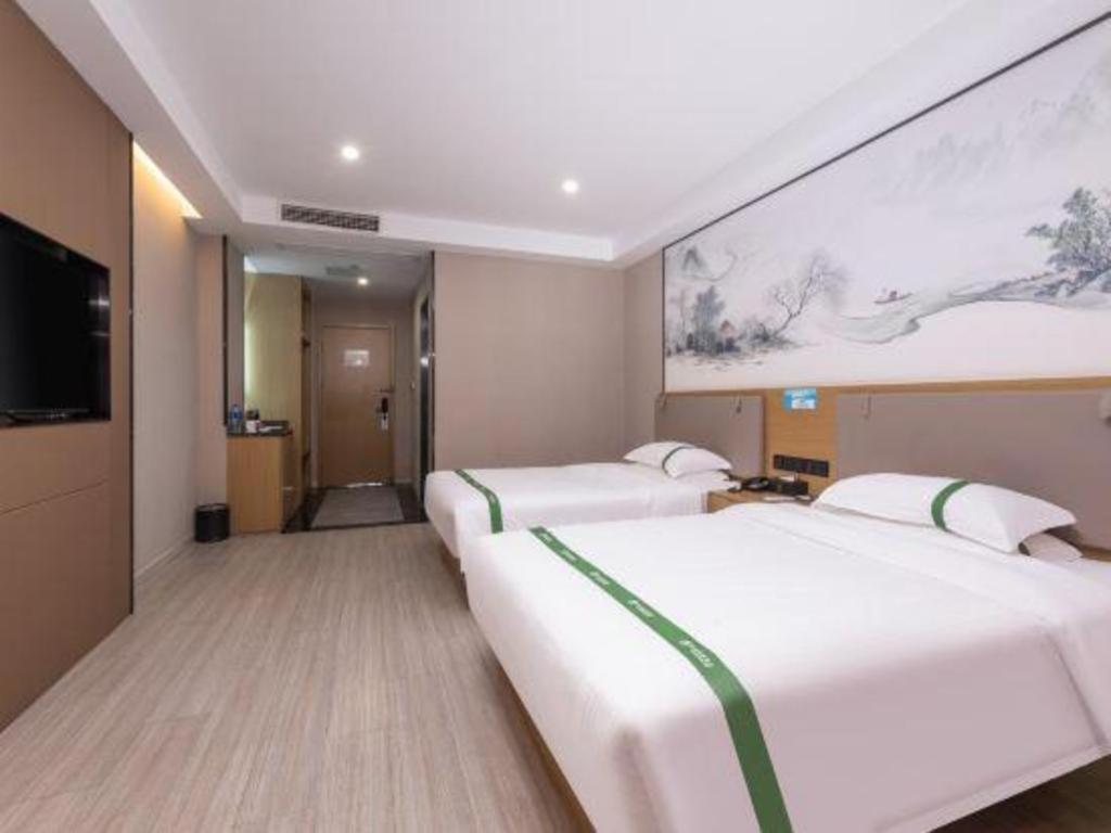 Greentree Inn Jiangsu Changzhou Lijia Town Wujin Road Business Hotel מראה חיצוני תמונה