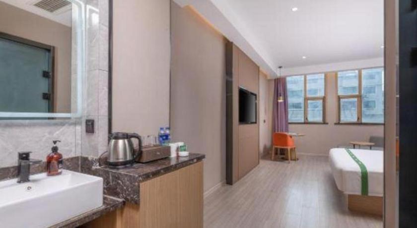 Greentree Inn Jiangsu Changzhou Lijia Town Wujin Road Business Hotel מראה חיצוני תמונה